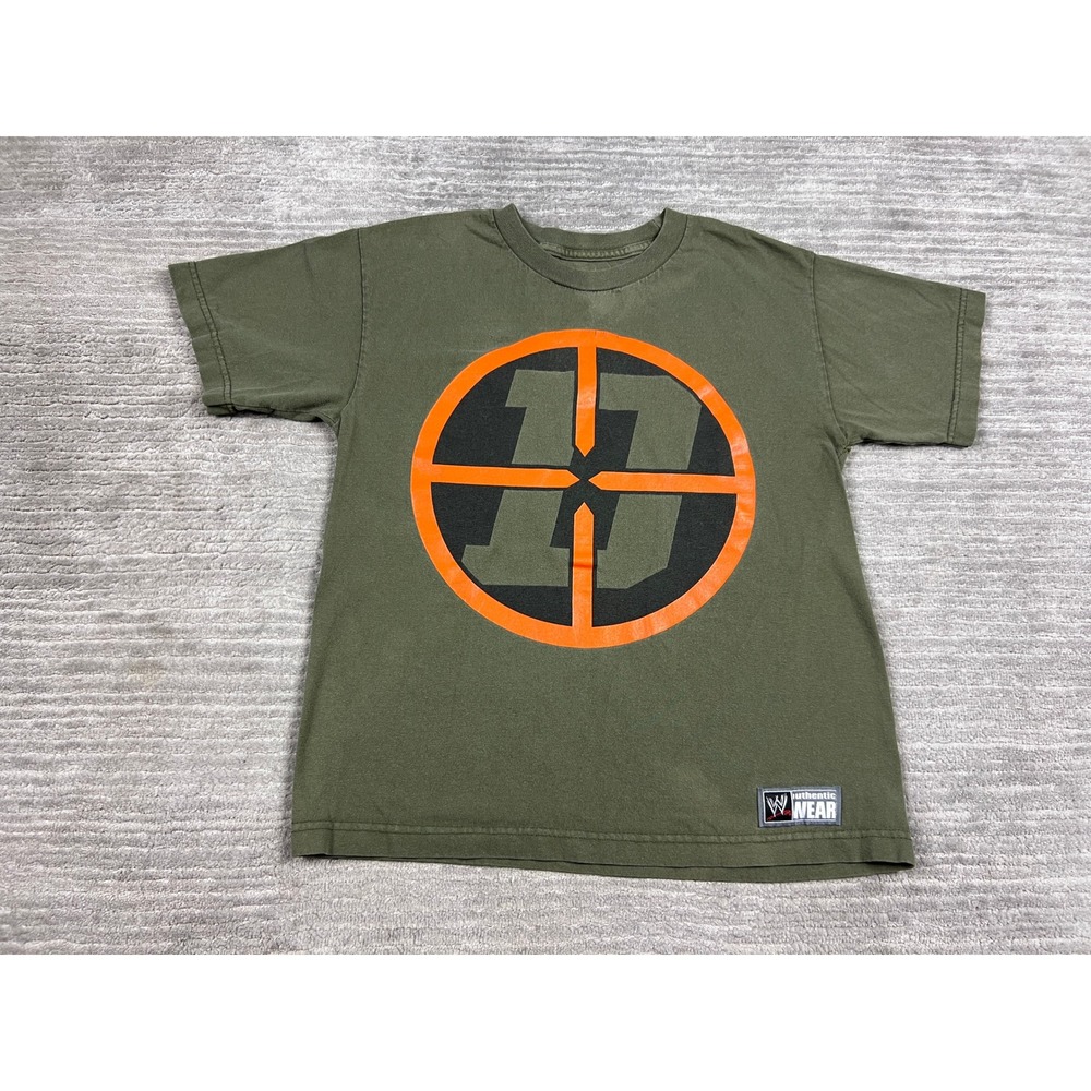 WWE T-Shirt Youth L Green Ted DiBiase‎ Jr The DiBiase Posse Graphic Tee 2011